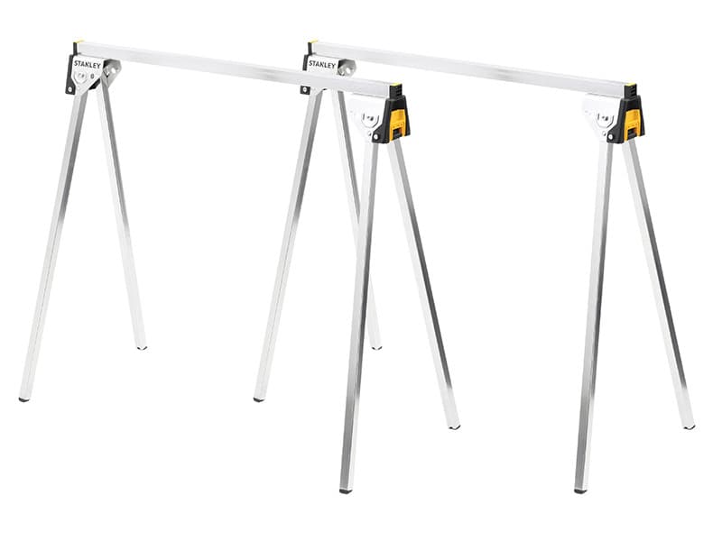Stanley® STST81337-1 Essential Metal Sawhorses (Twin Pack)