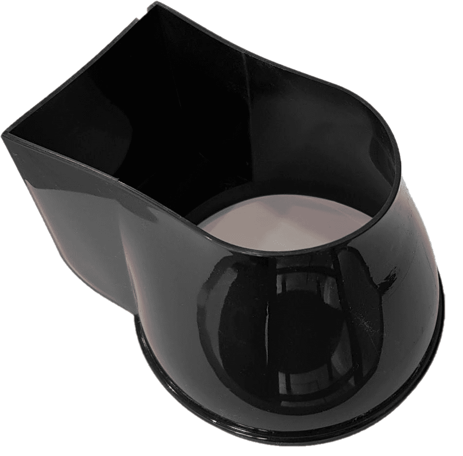 Gutter Mate Diverter & Filter - Top Only (Black) Original Organics