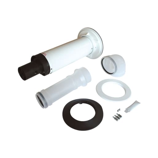Worcester Bosch 7716191155 Floorstand 60/100mm Telescopic Horizontal Flue Kit