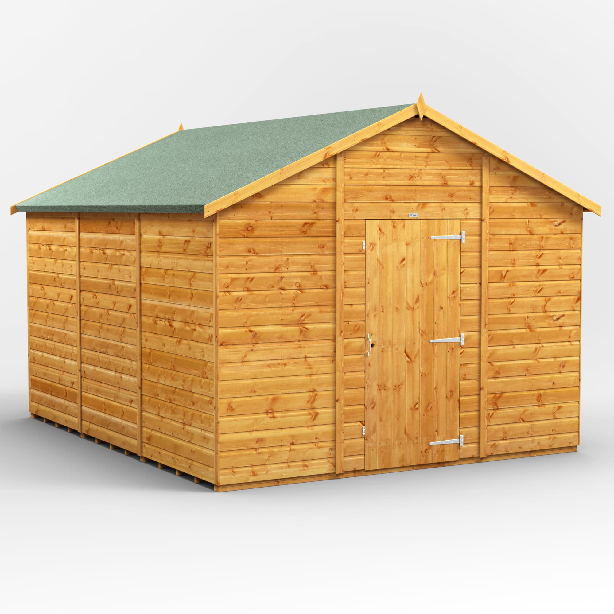 Powersheds 12 x 10 Power Apex Windowless Shed