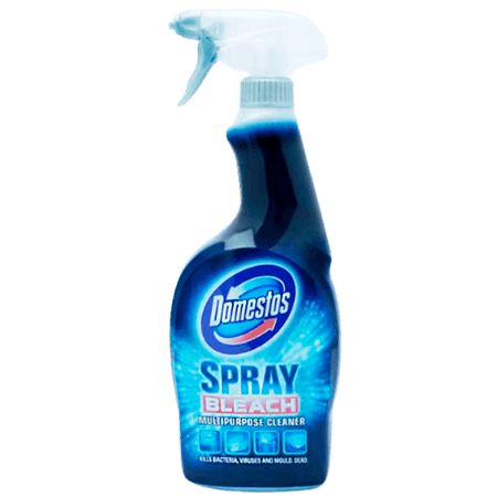 6 x Domestos Bleach Cleaner Spray Multi-Purpose 700 Ml