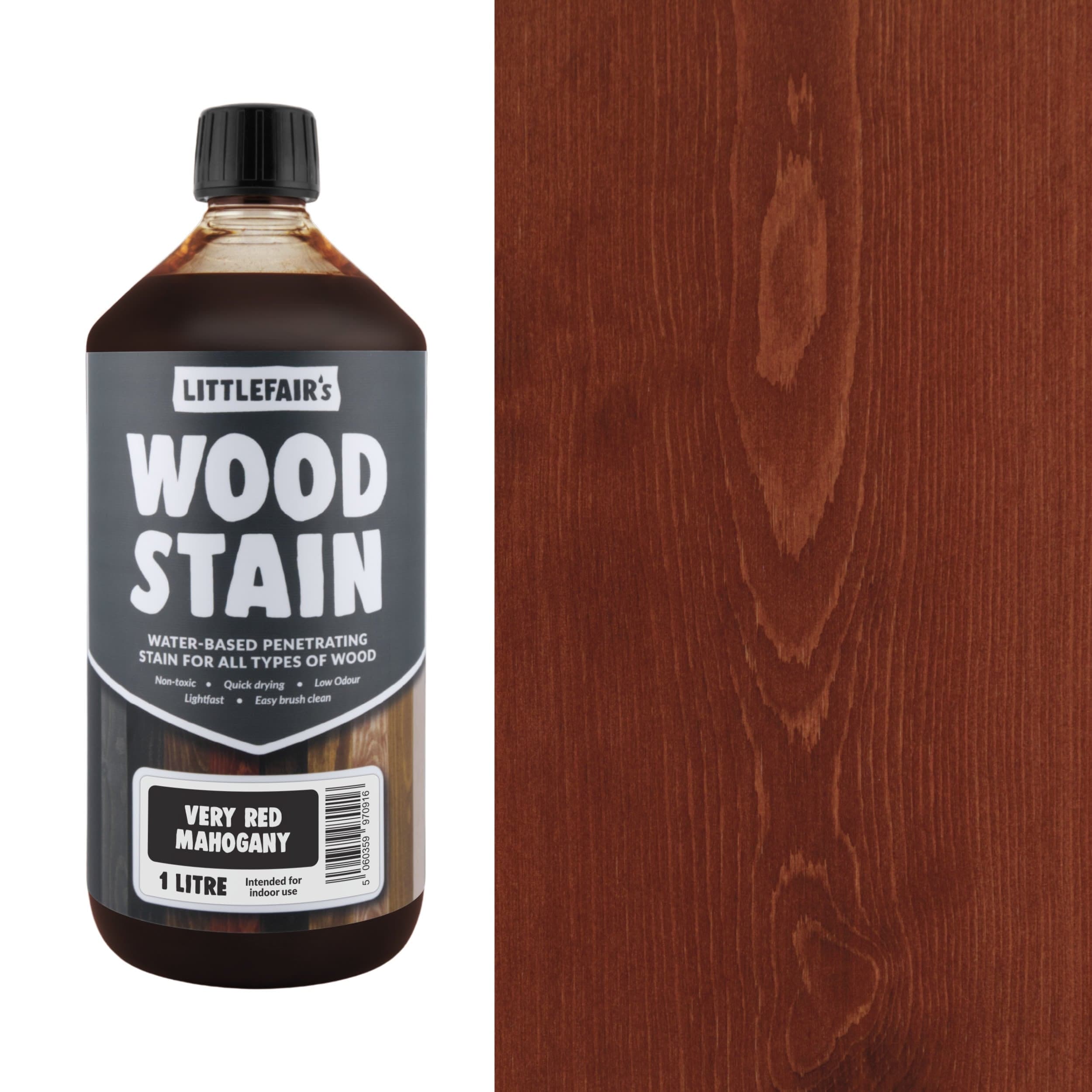 Littlefairs Water Based Wood Stains - Non Toxic & Eco Friendly