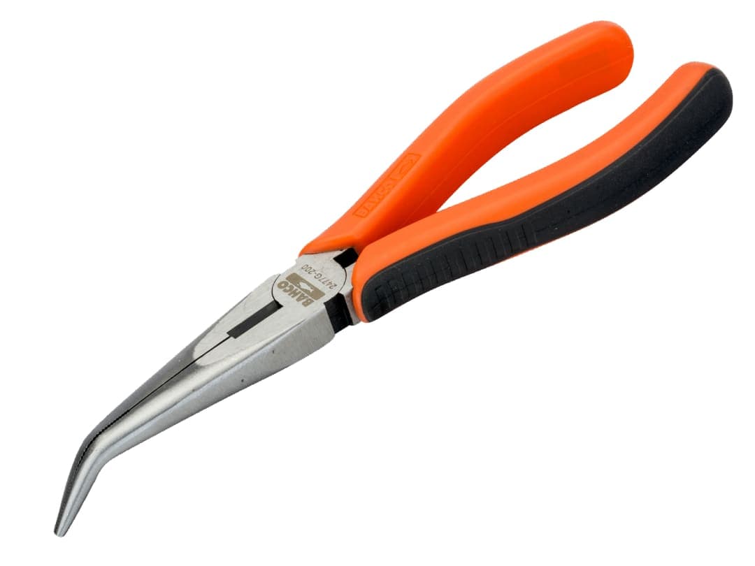 Bahco 2477G ERGO™ Bent Snipe Nose Pliers 200mm (8in) 2477 G-200