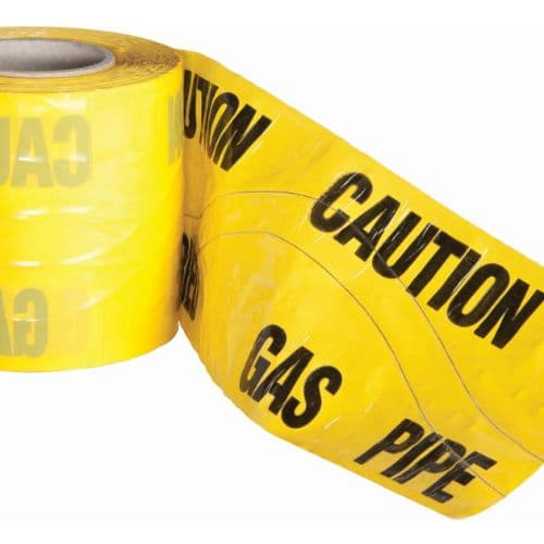 ProSolve Detectable Underground Warning Tape - Gas Main 150mm x 100mtr