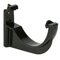 FloPlast Mini Gutter Fascia Bracket - 76mm Black