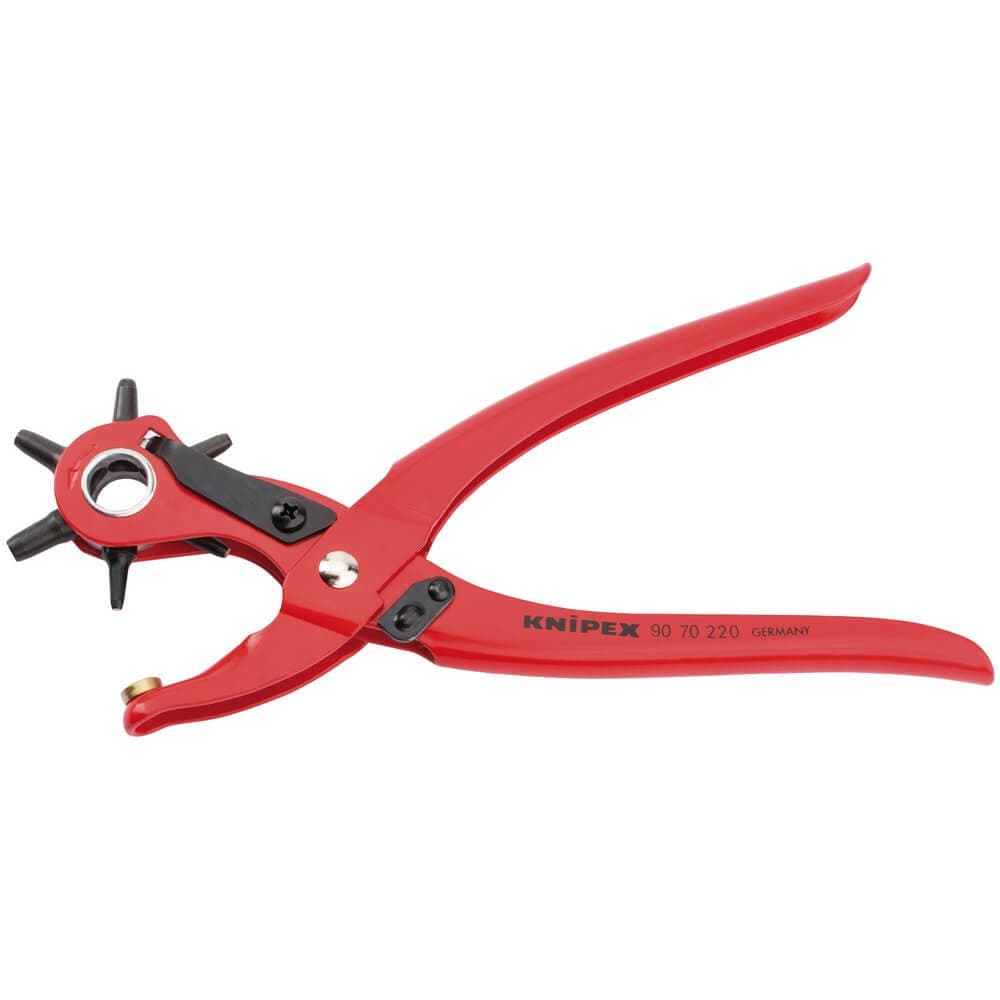 Knipex 87161 90 70 220 Sbe 6 Head Revolving Punch Pliers 220Mm each