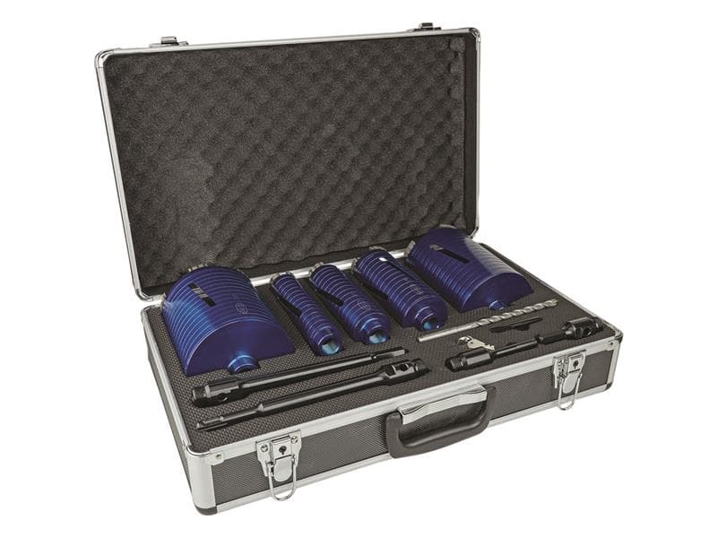 Mexco A11DCDKIT5 Slotted Dry Core Drill Xcel Grade Kit 11 Piece