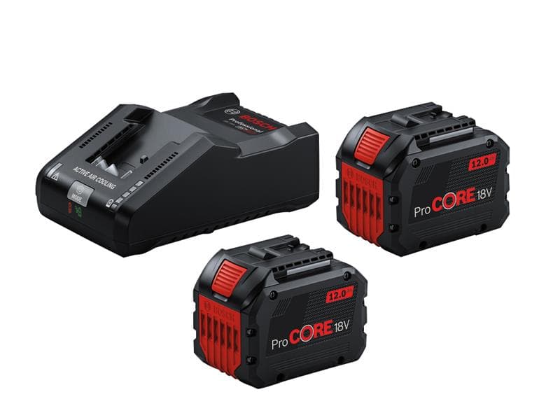 Bosch Procore18V 12.0Ah Batteries & Charger Starter Kit 18V 1600A02T5X