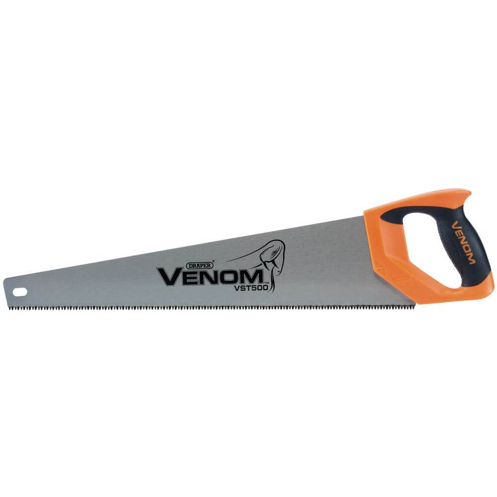 Draper 82201 Venom® First Fix Triple Ground Handsaw 500Mm 7Tpi/8Ppi each