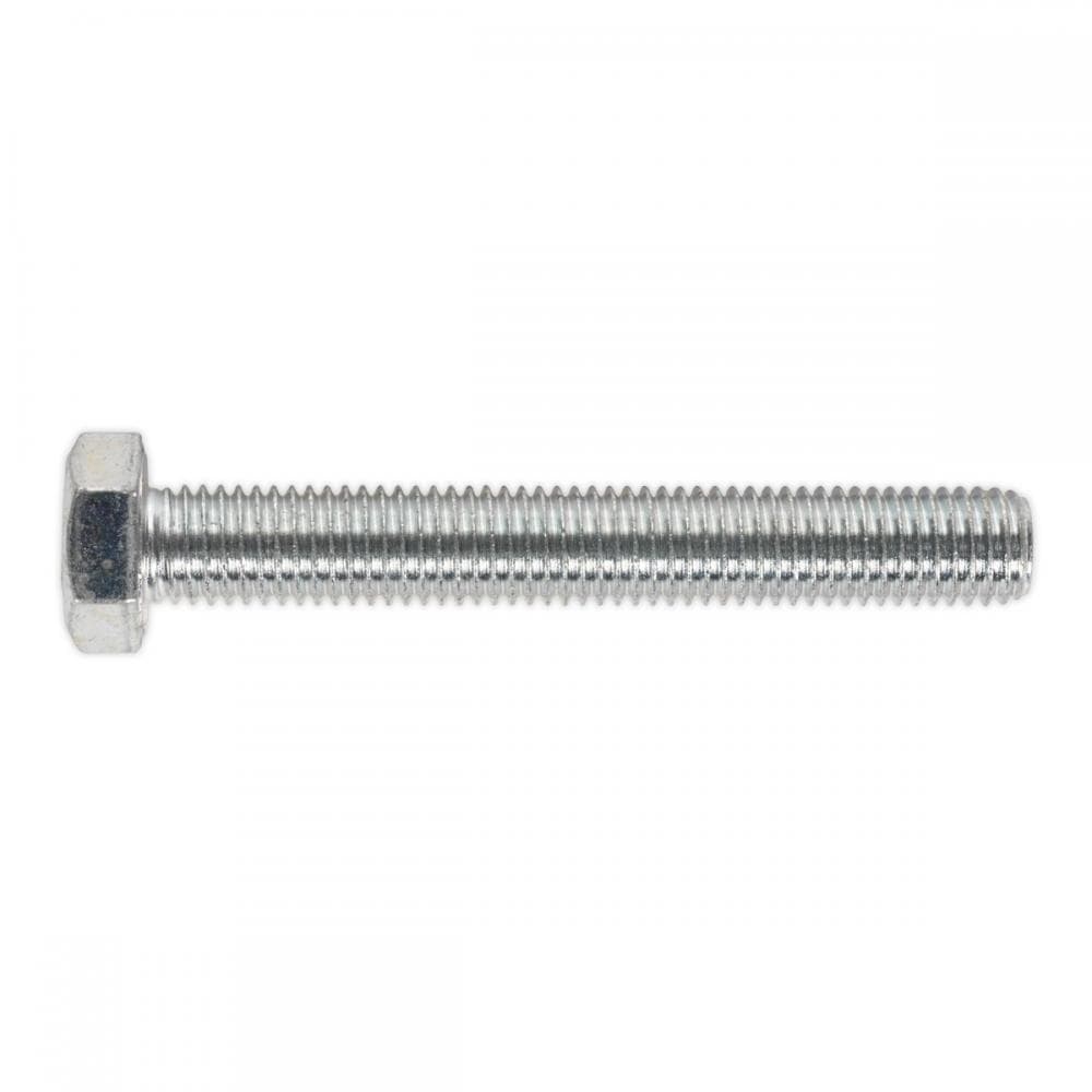 Sealey SS14100 Ht Setscrew M14 X 100Mm 8.8 Zinc Pack Of 10