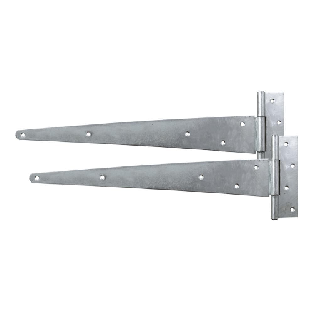 Timco STH10G Pair Of Strong Tee Hinges - Hot Dipped Galvanised 10in