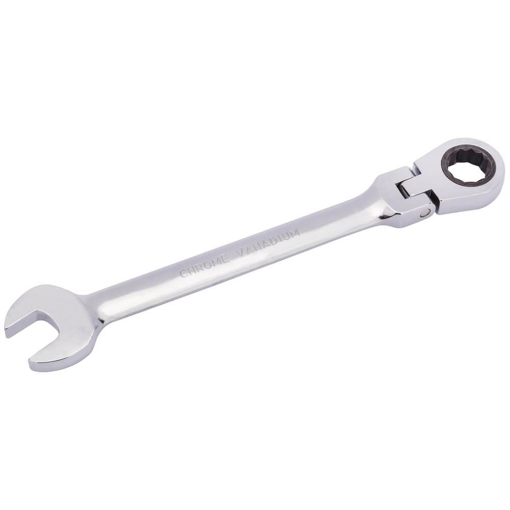 Draper 52018 Hi-Torq® Metric Flexible Head Ratcheting Combination Spanner 16Mm each 1