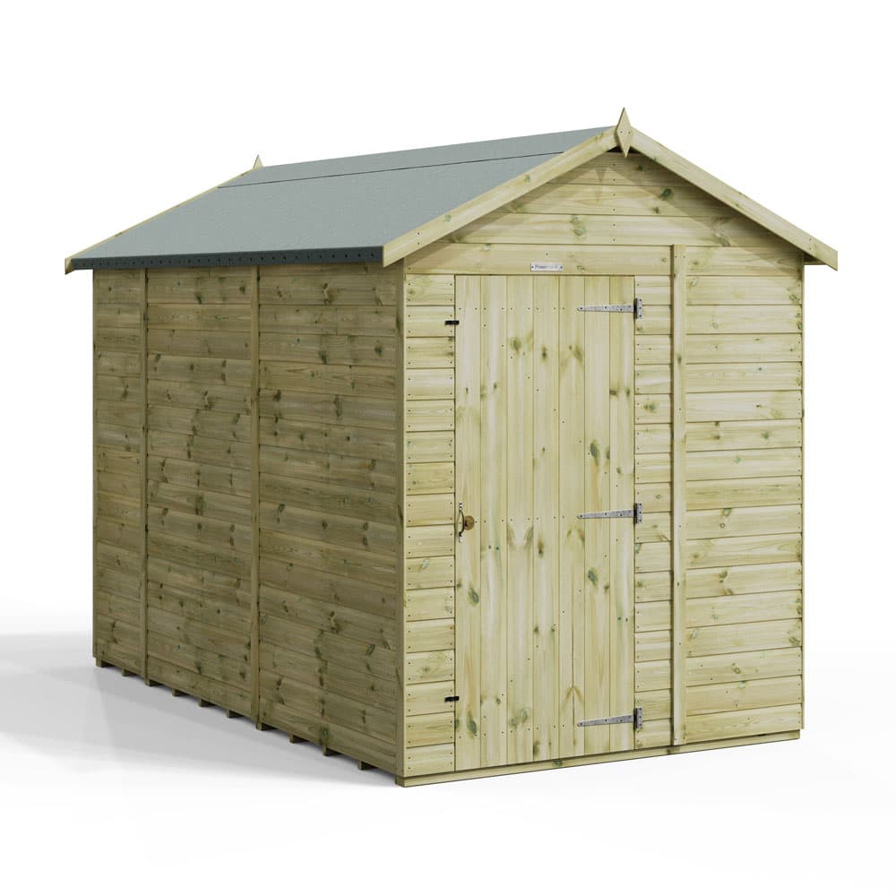 Powersheds 10x6 Premium Powersheds Apex No Windows