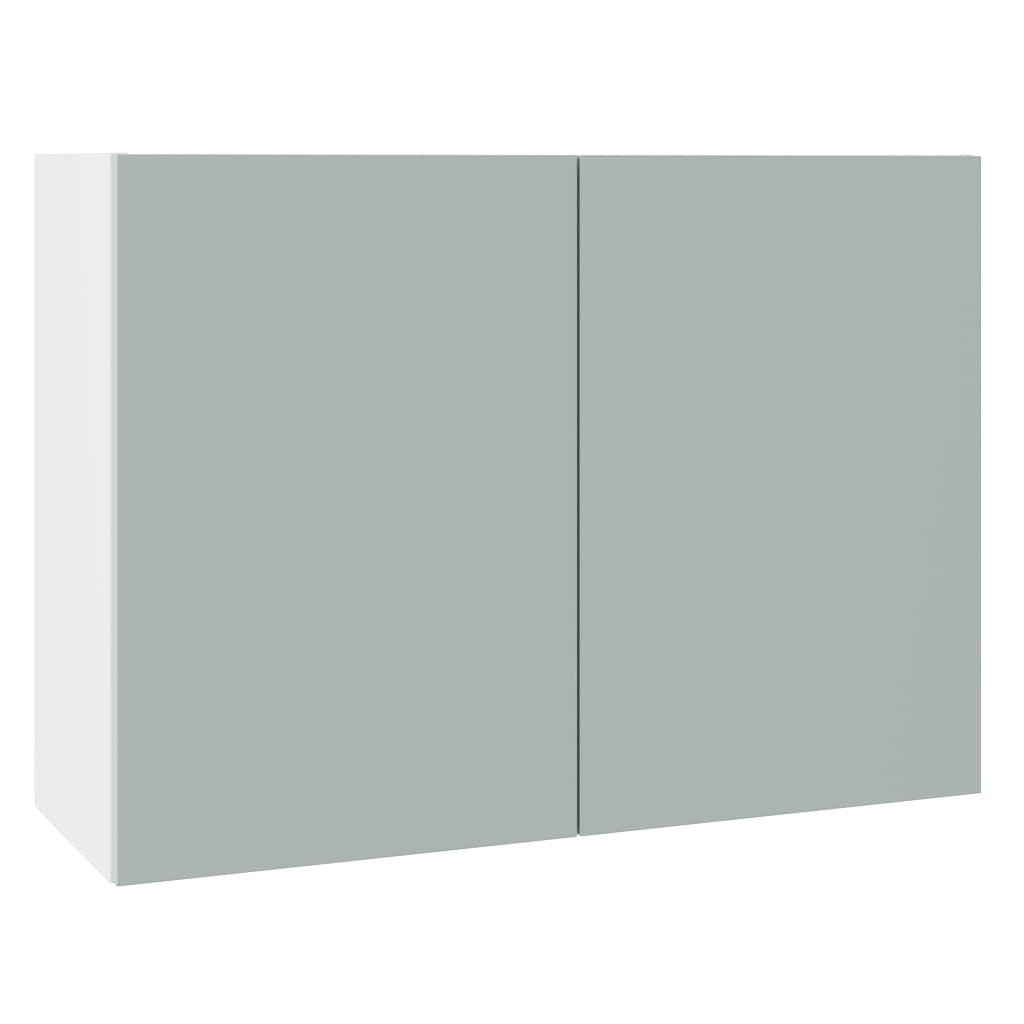 Kitchen Kit Flatpack 1000 Wall Kitchen Cabinet Slab Supermatt Aquamarine
