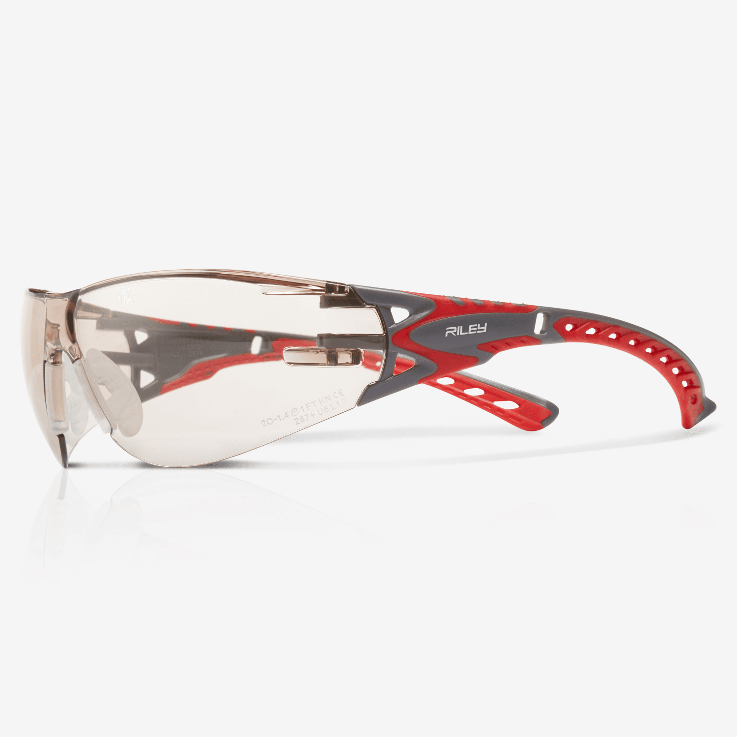 Riley Stream™ Evo Small Eco – Anti-Fog Safety Glasses (LED Lens)
