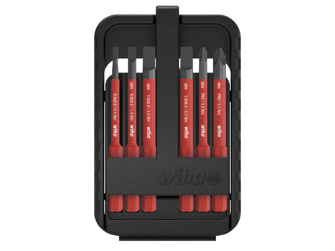 Wiha slimBit electric SL/PH Bit Set, 7 Piece 43159