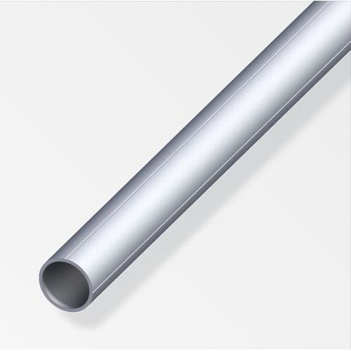 Alfer Aluminium Tube 23.5mm x 1.5mm x 2.5mtr - Silver
