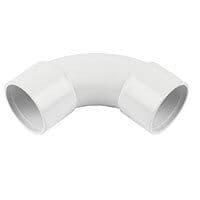 FloPlast Solvent Weld Waste Bend Swept - 92.5 Degree x 32mm White