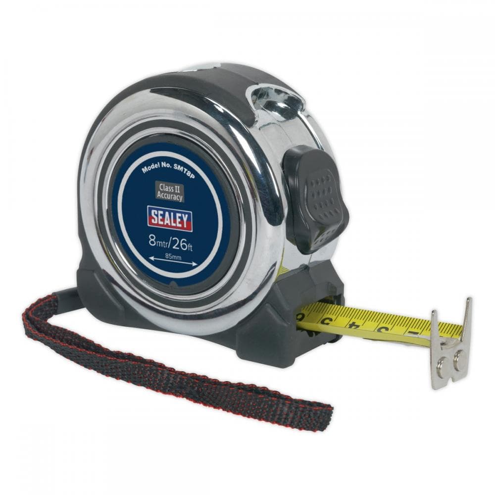 Sealey SMT8P Professional Tape Measure 8M(26Ft)