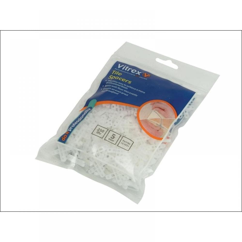 Vitrex 102051 Floor Tile Spacers 5Mm (Pack 250)