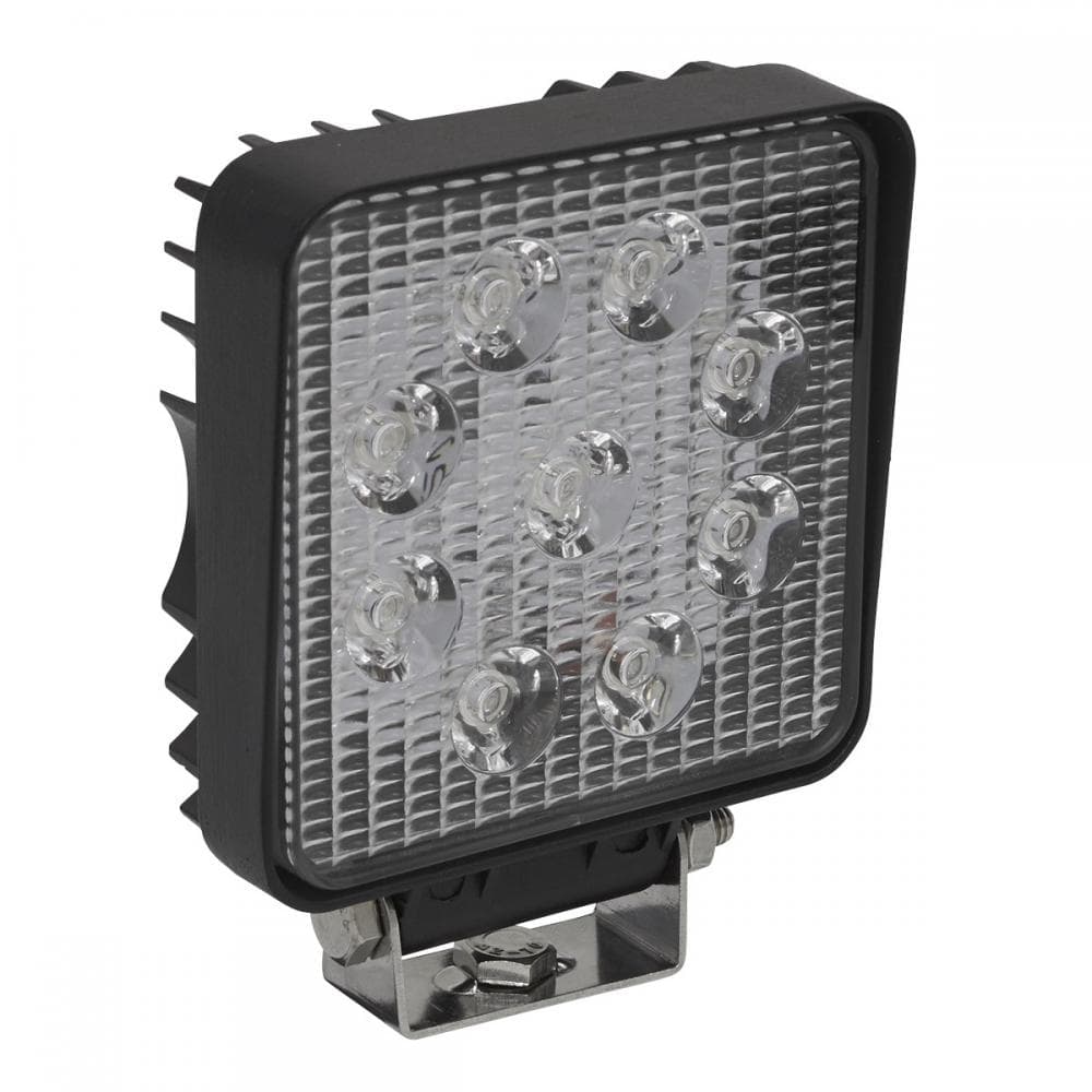 Sealey LED3S Square Worklight With Mounting Bracket 27W Smd Led