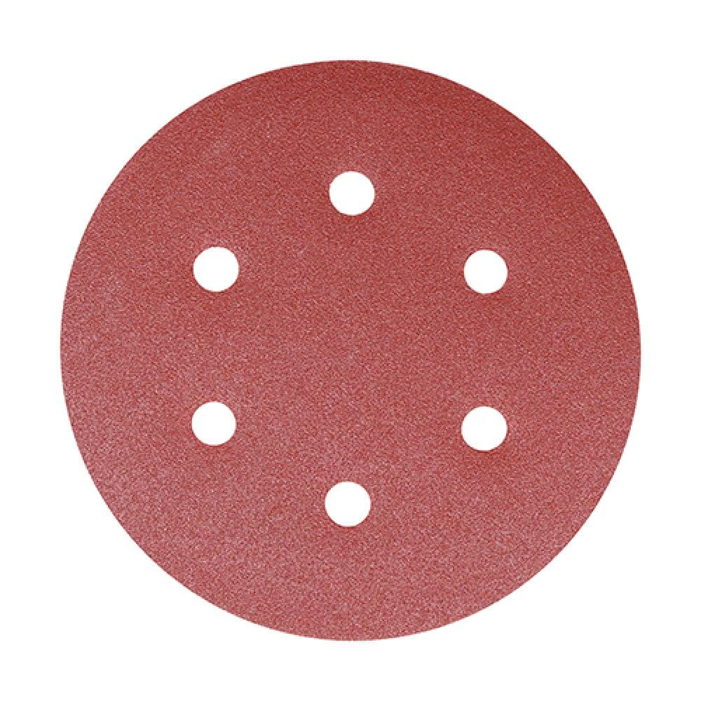 Timco 231144 Random Orbital Sanding Discs - 120 Grit - Red 150Mm Pack 5