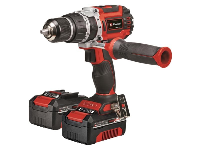 Einhell 4514208 Tp-Cd 18/60 Li-I Bl Power X-Change Combi Drill 18V 2 X 4.0Ah Li-Ion