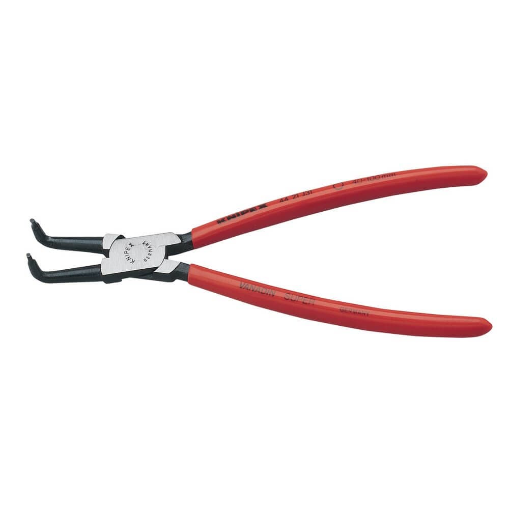 Knipex 75778 44 21 J31 Sbe J3190° Bent Internal Circlip Pliers 40 - 100Mm each