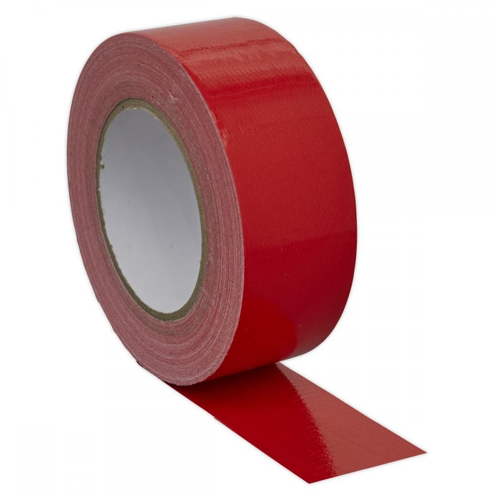 Sealey DTR Duct Tape 50Mm X 50M Red