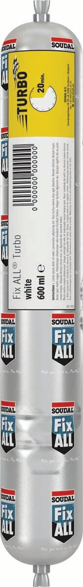 Soudal Fix All® Turbo White 600Ml 146187