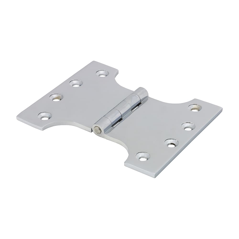 Timco 234919 Parliament Hinges - Solid Brass - Polished Chrome 102 X 125