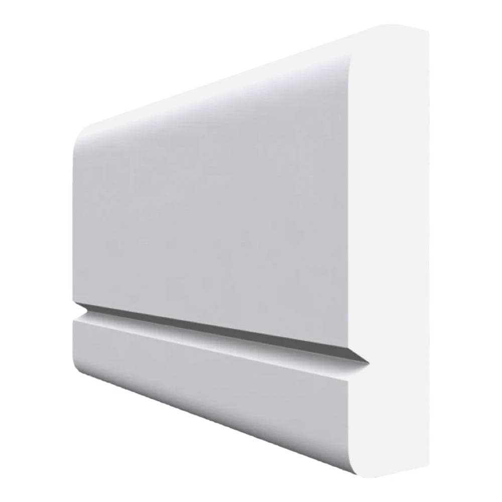 Bullnose V Grooved MDF Dado Rail Unprimed 4200mm x 95mm x 18mm