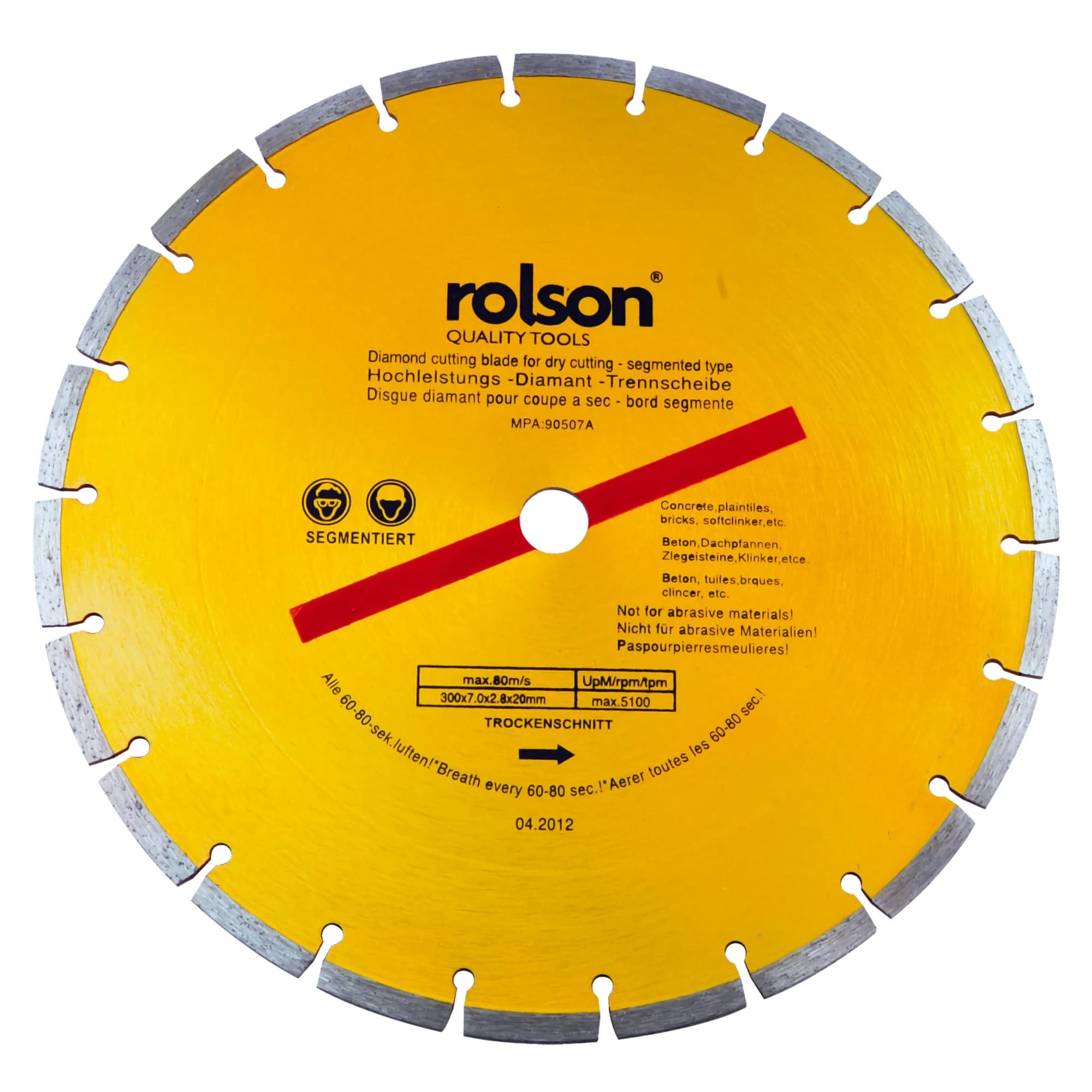 12" Diamond Cutting Blade