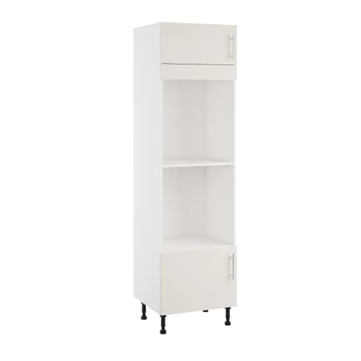 Essence Cashmere Grey MFC 2 x Single Oven Tower Type D, 600mm