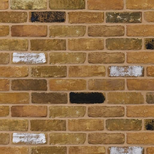 Imperial Bricks Yellow Clay Reclamation Conservation Stock Brick - Pack of 560, Size: 215x102.50x65mm