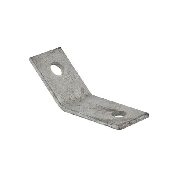 Obtuse Angle Bracket 2 Hole 45DEG 58 X 75 HDG