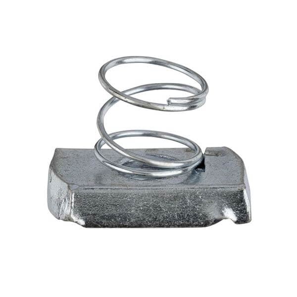 Short Spring Channel Nut BZP