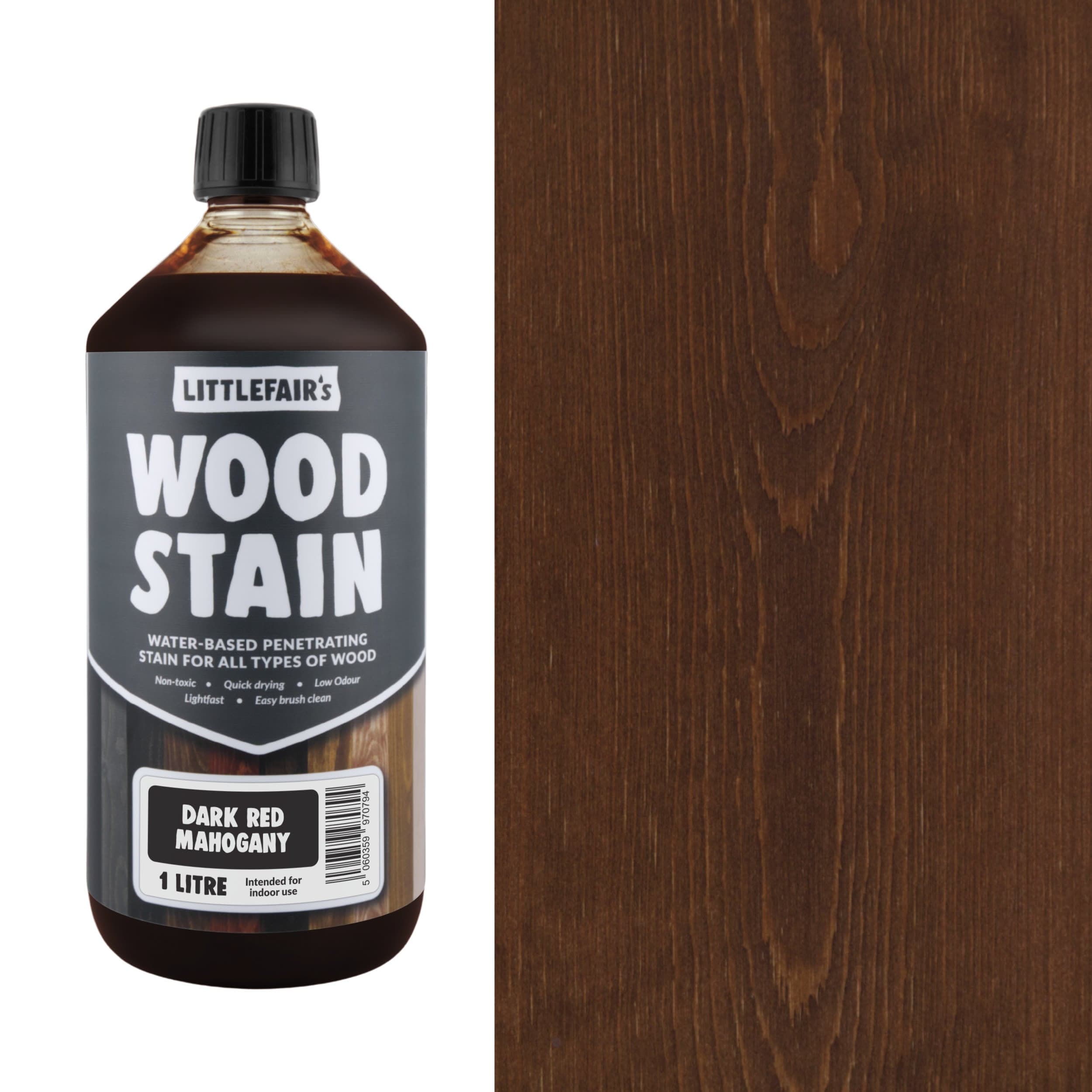 Littlefairs Water Based Wood Stains - Non Toxic & Eco Friendly