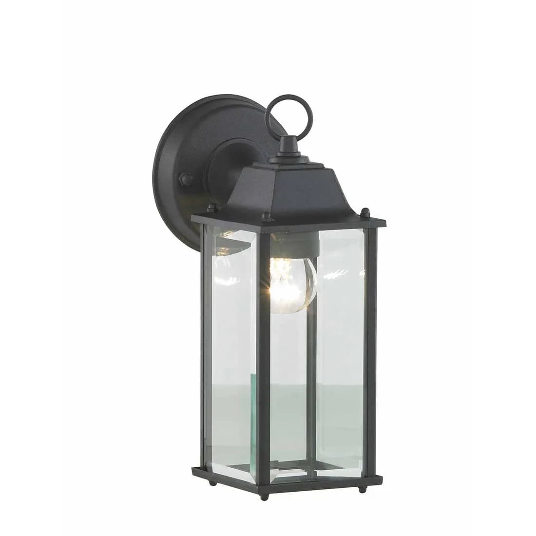 Zinc Ceres Wall Lantern Black Ip23