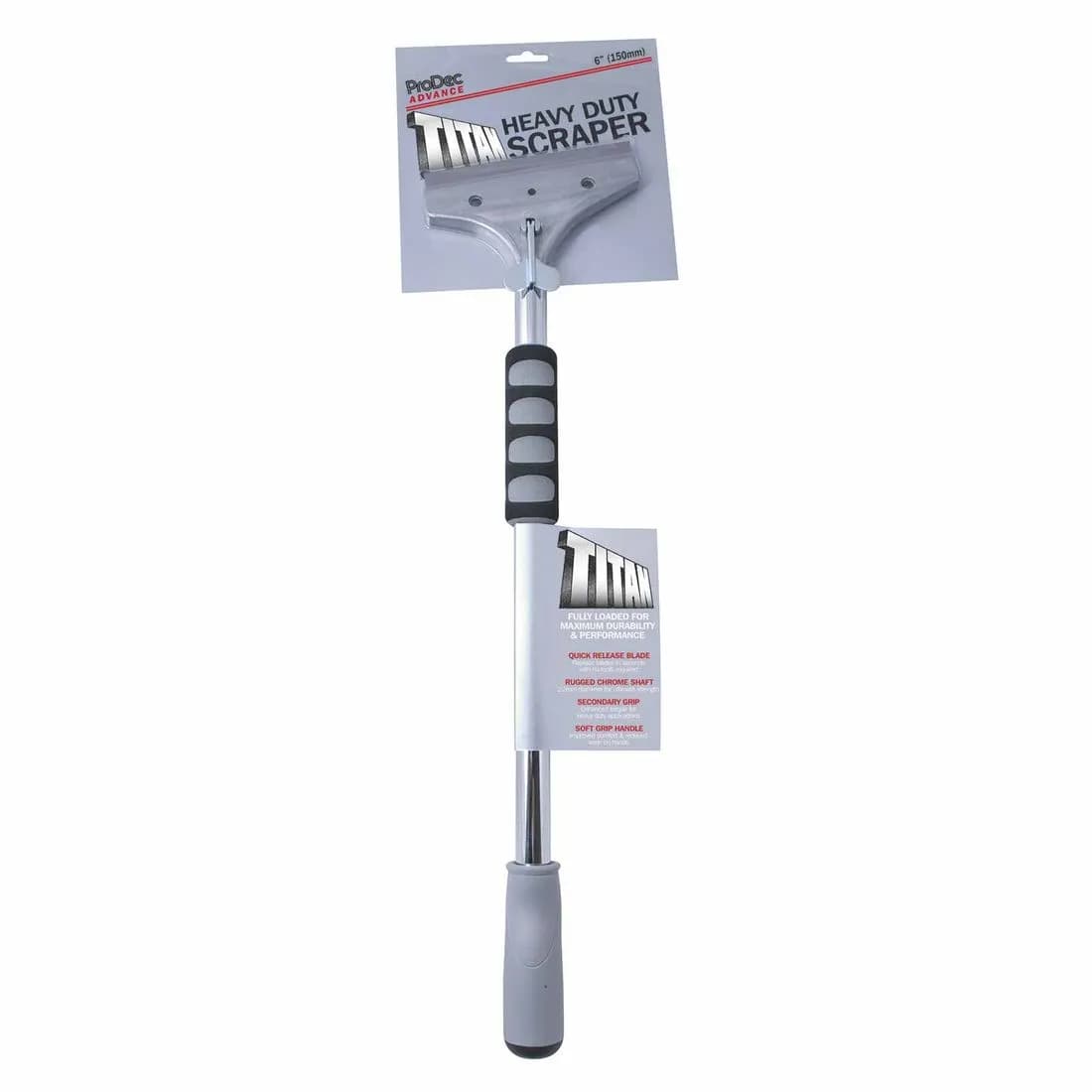 Prodec Advance 6In Heavy Duty Scraper With Q/Release Blade