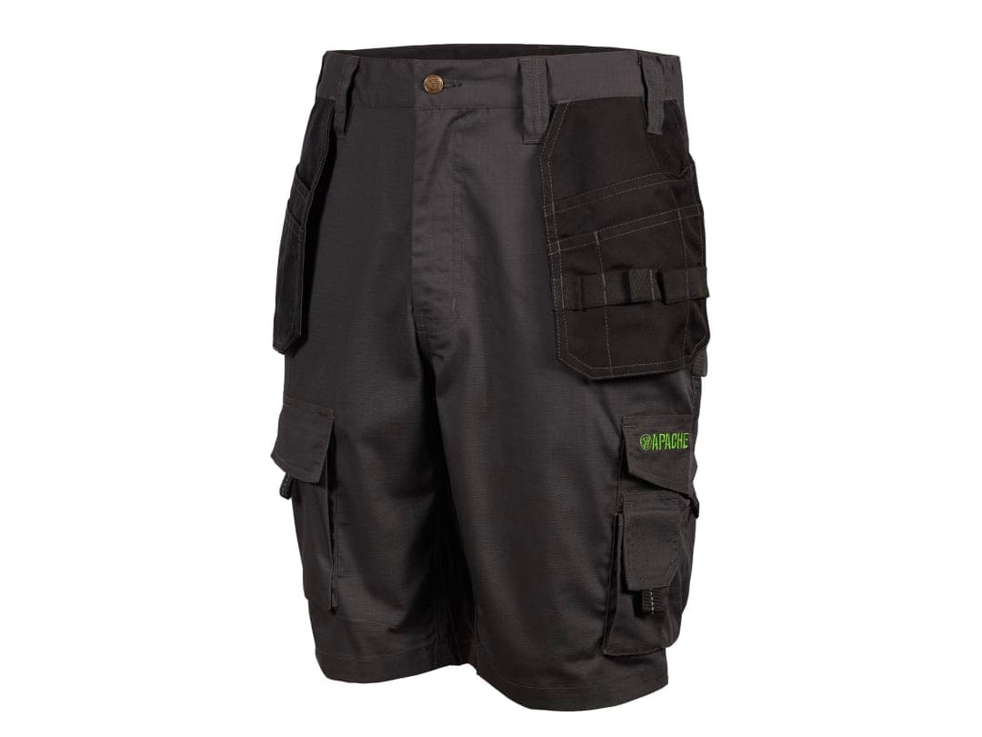 Apache Grey Rip-Stop Holster Shorts Waist 38in APKHT SHORT GREY 38