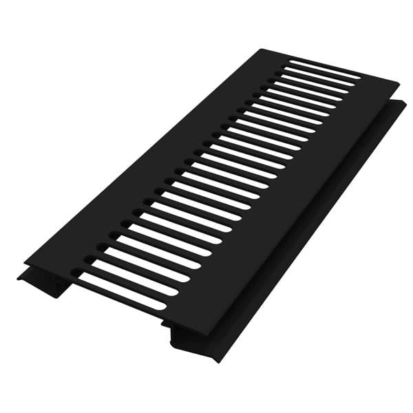 Black Smooth Soffit Vent Strip - 5mtr
