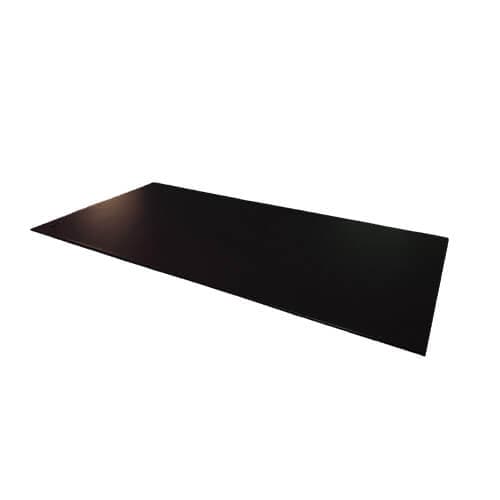 Aluminium Soffit Flat Profile Length - 175mm x 2mm x 3mtr Black (9005 Matt)