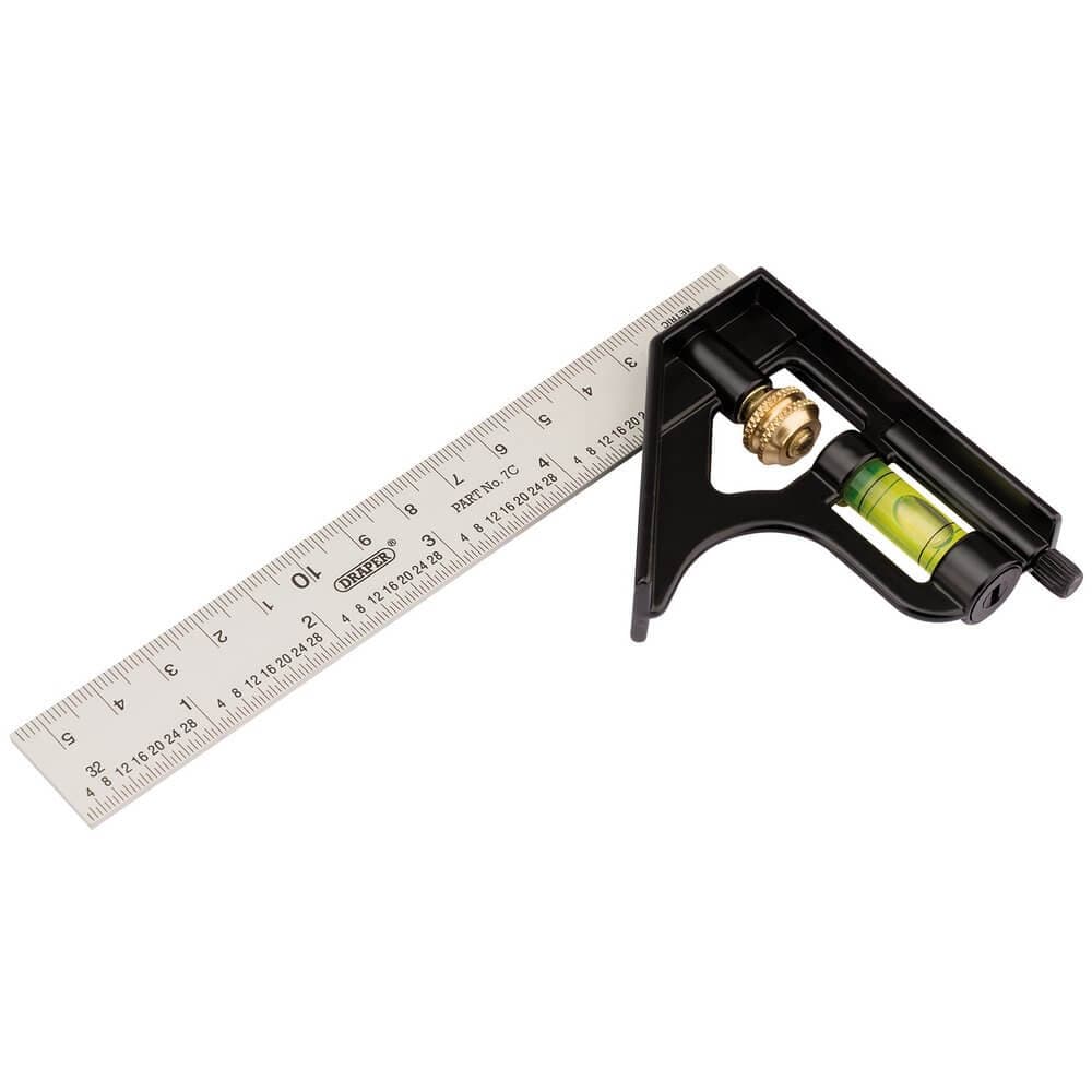 Draper 34702 Metric And Imperial Combination Square 150Mm each