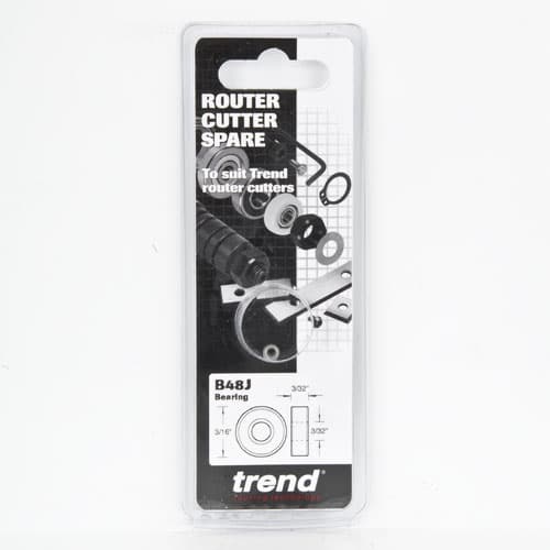 Trend Bearing 3/16in Dia X 3/32in Bore Pk 1 B48J