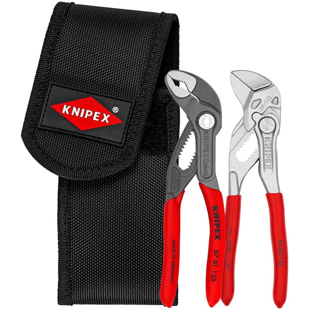 Knipex 00 20 72 V04 Mini Pliers Set In Belt Tool Pouch 2 Parts each 1 75752