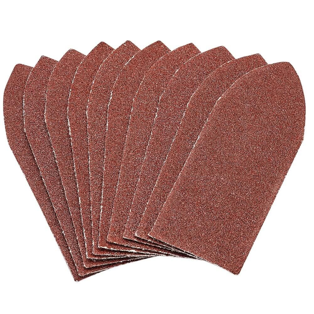 Draper 99261 Hook And Loop Aluminium Oxide Sanding Sheets 32 X 92Mm 80 Grit (Pack Of 10) each