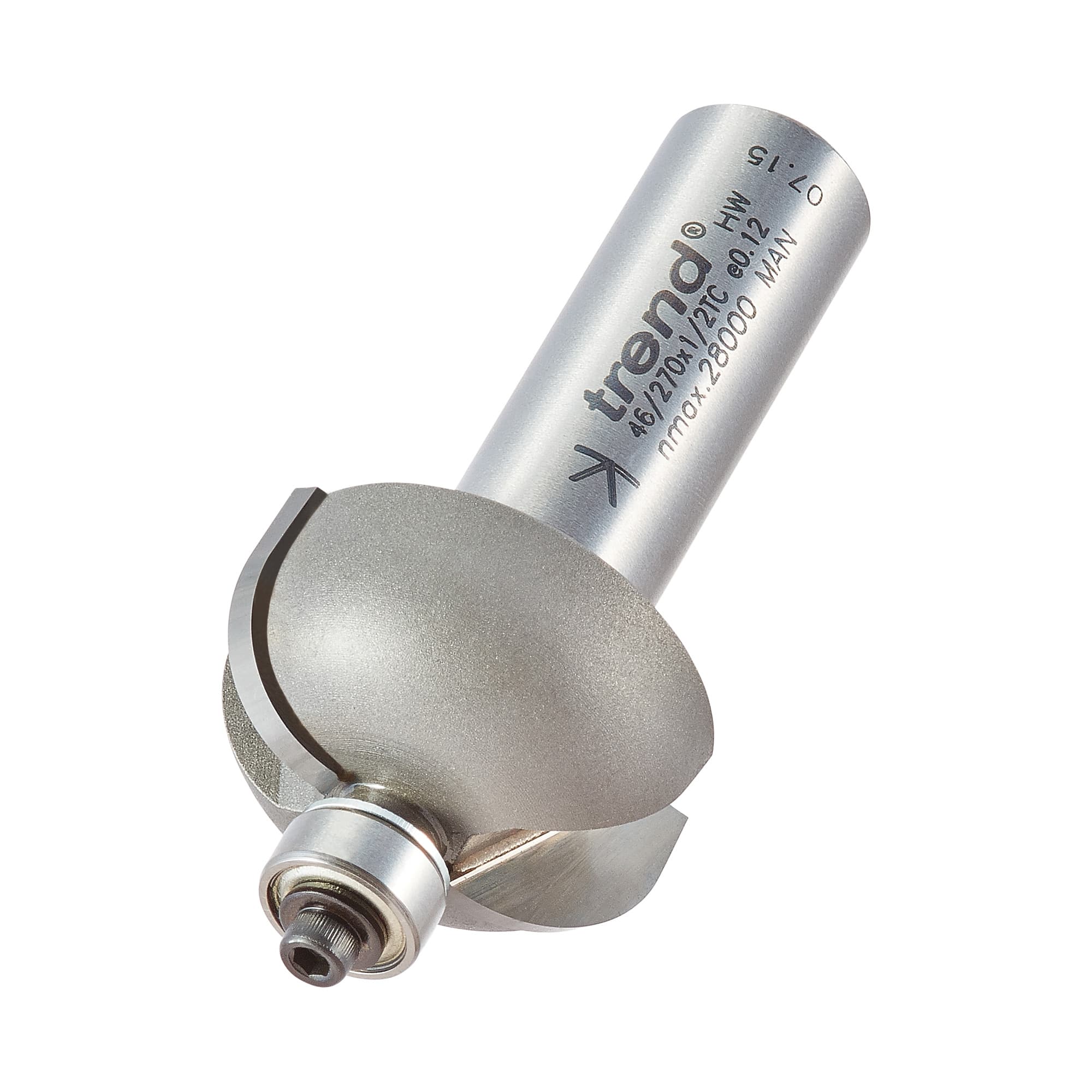 Trend Bearing Guided Cove Cutter 9.5Mm Radius Pk 1 46/270X1/2TC
