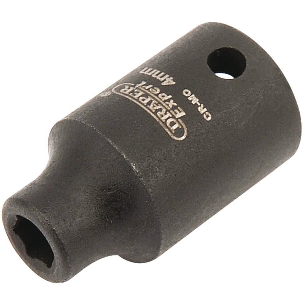 Draper Expert 05000 Hi-Torq® Expert 6 Point Impact Socket 1/4in Sq. Dr. 4Mm each