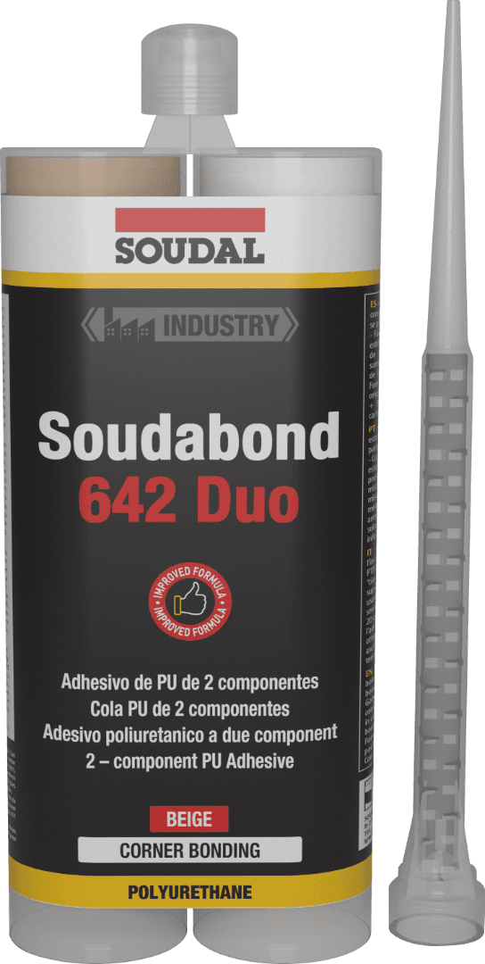 Soudal Soudabond® 642 Duo Cartridge Beige 600Ml (2X300Ml) 152652